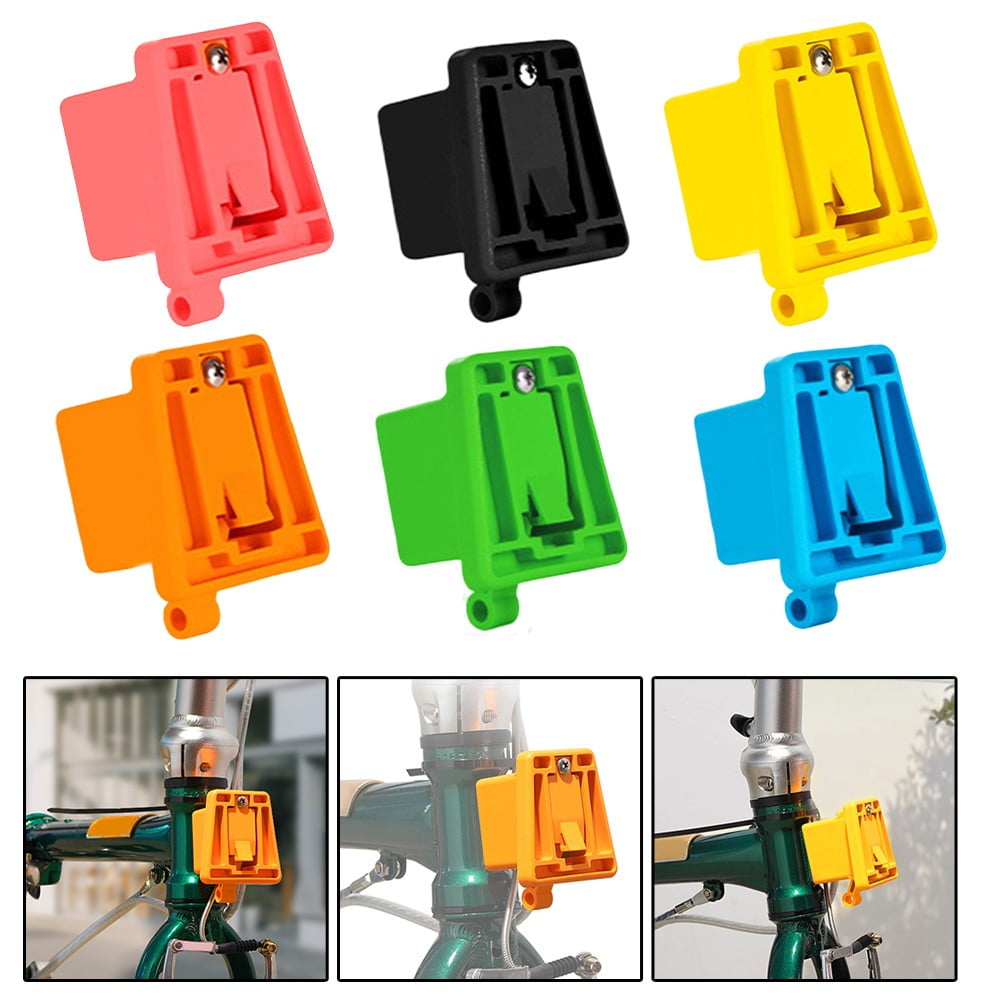 Folding Bike Front Carrier Rack Holder Adapter Bike Bag Holder For ...