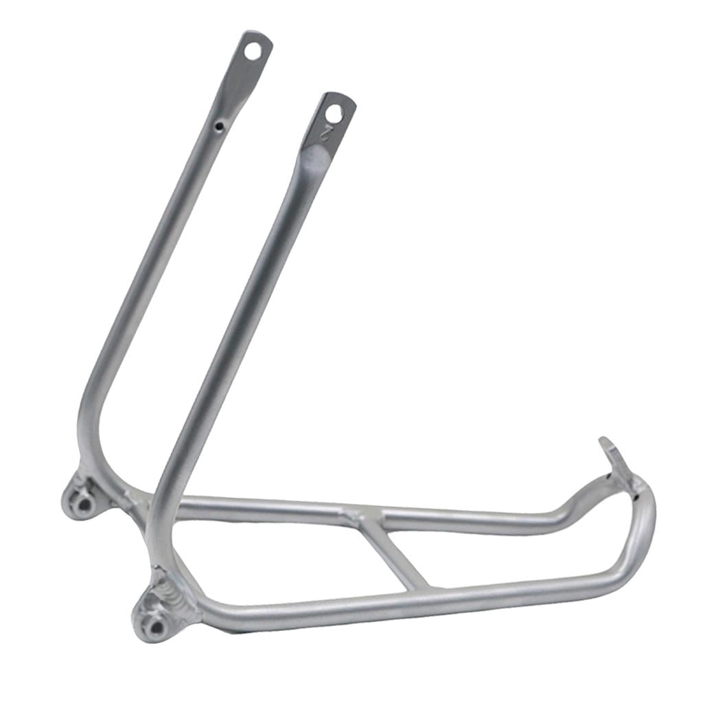Folding Bike Rear Rack Cargo Holder Stand Bracket Luggage Stand Compnt ...