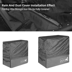 Folding Bike Storage Box Folding Bike Storage Box DustCover Storage Bag Outdoor Foldable Easy Carry Storage Bag