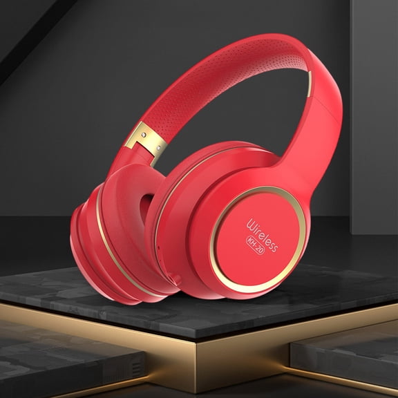 Folding Bluetooth Headphones - Head-mounte Bluetooth Headphones, Intelligent wireless Bluetooth headset,with Data Cable,Suitable for Music, Workouts, and Gaming