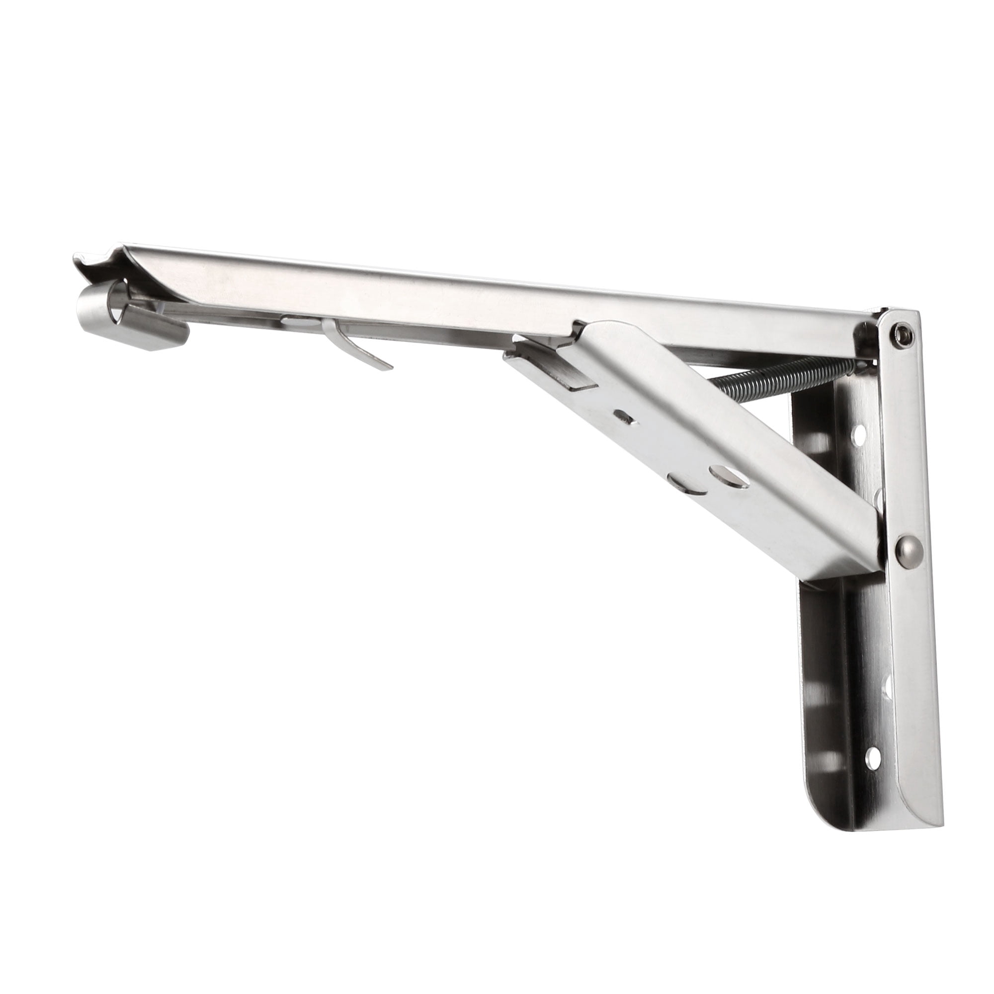 Removable Support Bracket Folding Bracket 7.6 inch 195mm for Shelf Table Desk Wall Mounted ...
