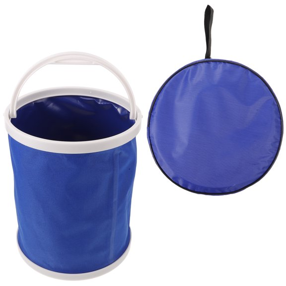 GOOHOCHY Folding Bucket for Car Wash with Large Capacity Water Bag Ideal for Outdoor Camping and Storage