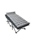 Folding Camping Cot, Sleeping Cots with Carry Bag, Heavy Duty Double ...