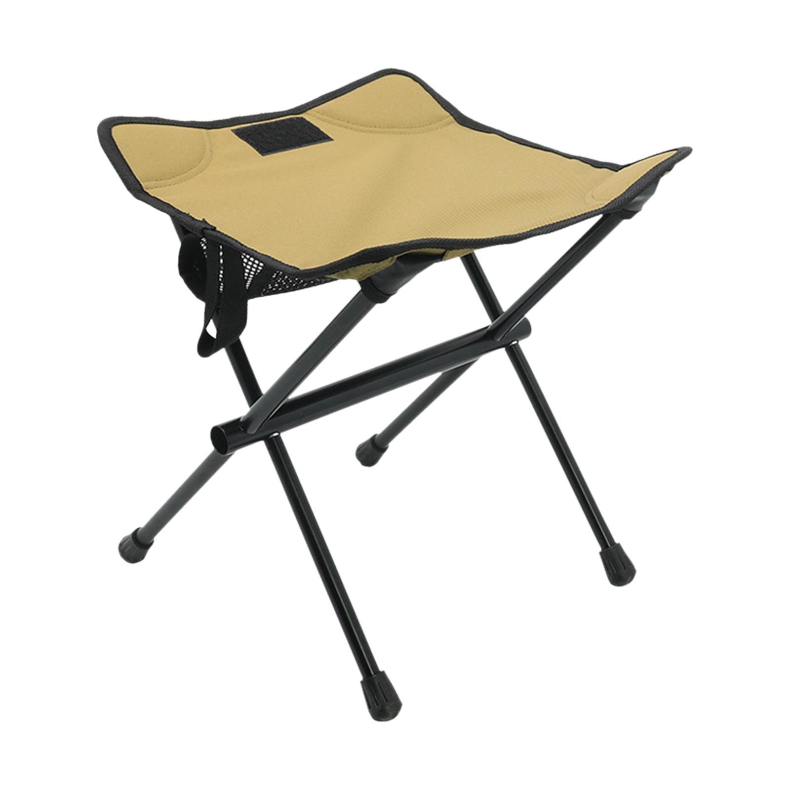 Folding Camping Stool Fishing Chair Seat Foot Rest Lightweight Footrest