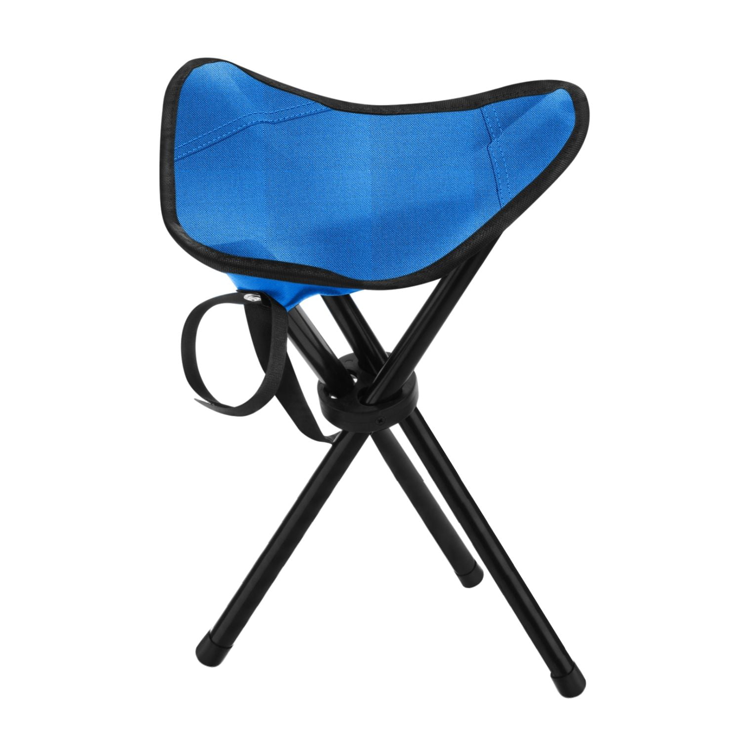 Folding Camping Stool Tripod Chair 3-Legged Blue Portable, 52% OFF