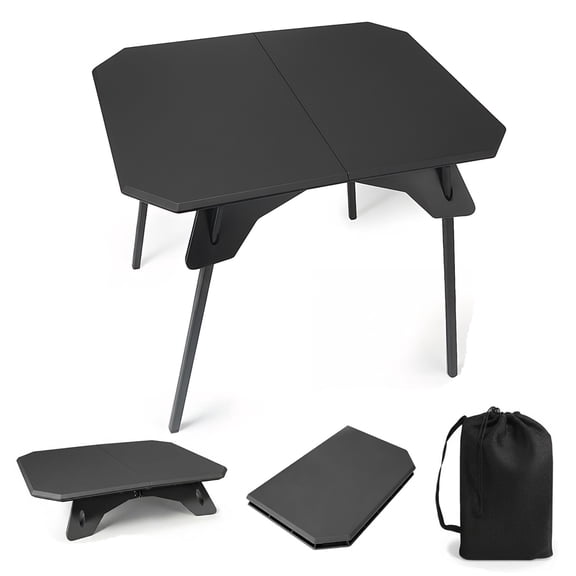 Folding Camping Table Aluminum Portable Table with Adjustable Height for Outdoor
