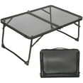 thumbnail image 1 of Folding Camping Table, Mini Portable Grill Picnic Table, 2ft Picnic Table 23.6" x 15.7", Lightweight with Carry Handle for Grill Picnic Beach Outdoor Indoor, 1 of 7