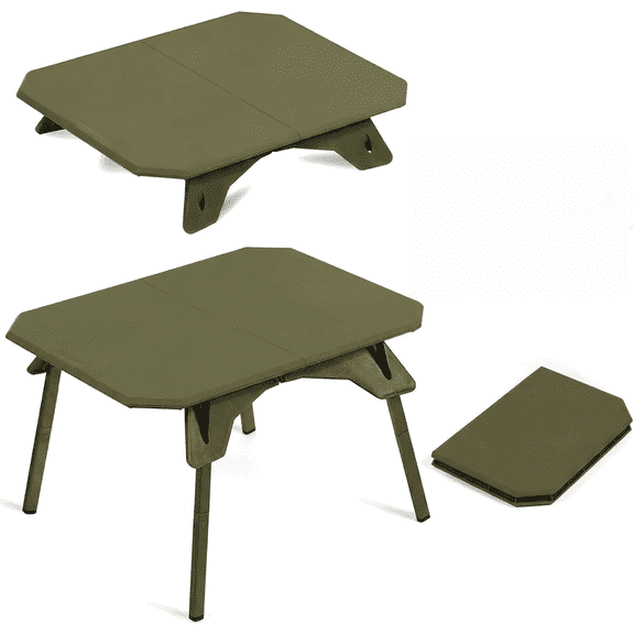 Folding Camping Table Outdoor,Ultralight Aluminum Camping Tables Multifunctional Portable Folding Table with Carrying Bag for Holiday Festival Camping Travel Picnic Grilling