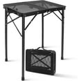 thumbnail image 1 of Folding Camping Table with Metal Legs, Pure Black, 1 of 16