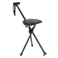 thumbnail image 1 of Folding Cane Stool Walking Stick - Lightweight Aluminum Tripod, NonSlip Portable Stool for Elderly Outdoor Rest, 1 of 11