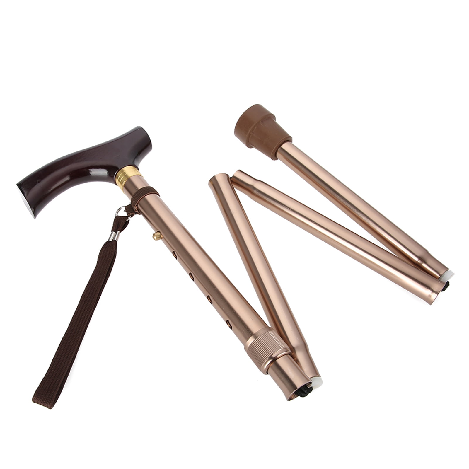 Folding Cane, Walking Stick, For Elderly People With Limited Mobility