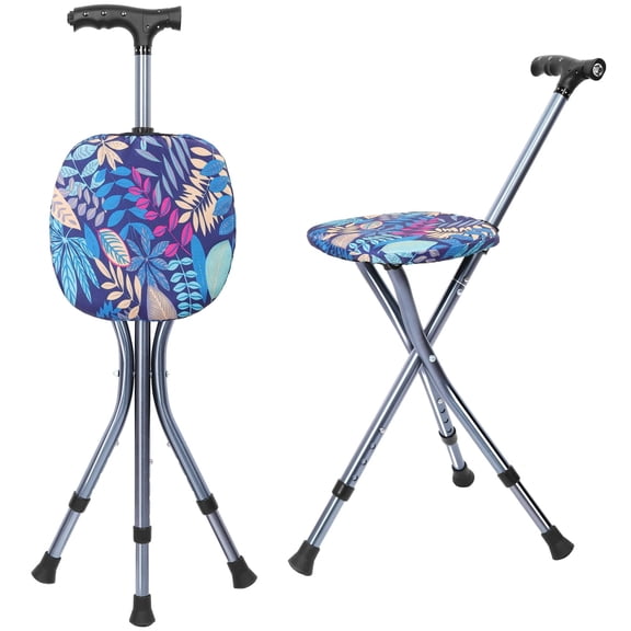 Folding Cane with Seat