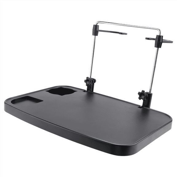 Folding Car Computer Desk Work Table in Laptop Stand Food Tray Drink Holder