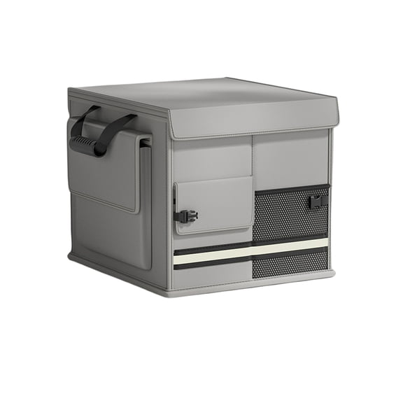 Folding Car Trunk Storage Organizer Bag Expandable Vehicle Compartment For Travel And Daily Use