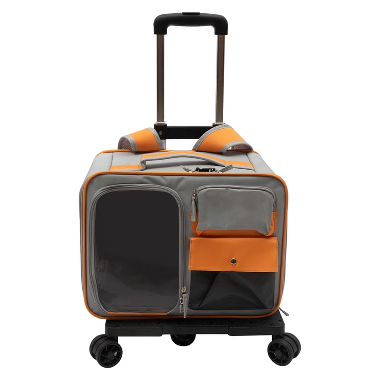 Rolling Cat Carrier Bubble Backpack Travel Meideli Rolling Cat Carrier ...