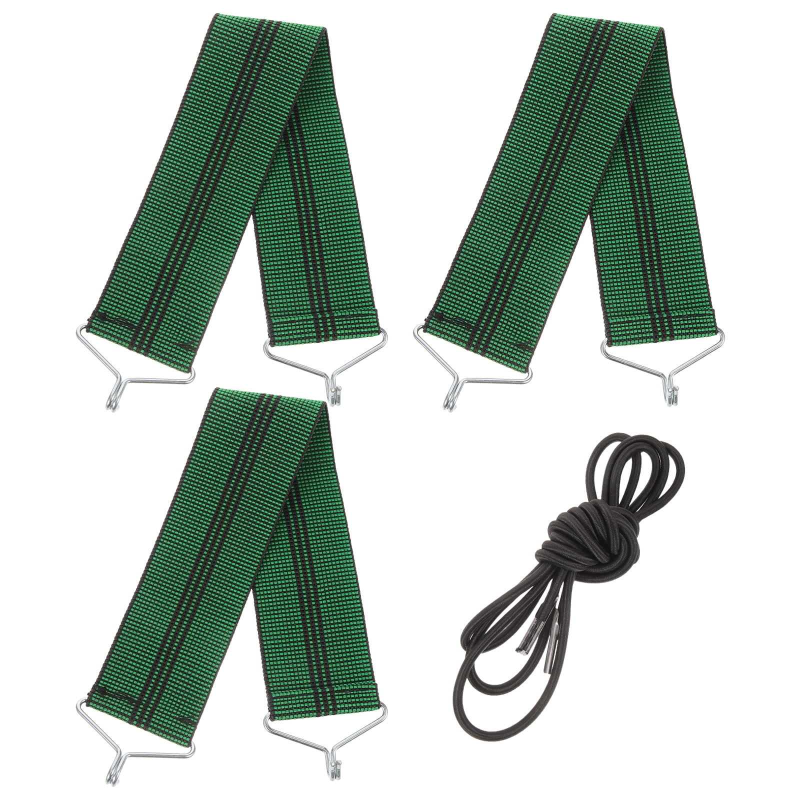 Folding Chair Fabric Reinforced Straps Chaise Lounge Reclining Patio