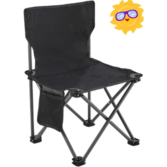 Folding Chair, Portable Camping Chair with Carry Bag, Ultralight Compact Folding Chair for Outdoor Camping, Fishing, Hiking, Picnic, Lawn, Beach, Concert(Medium)