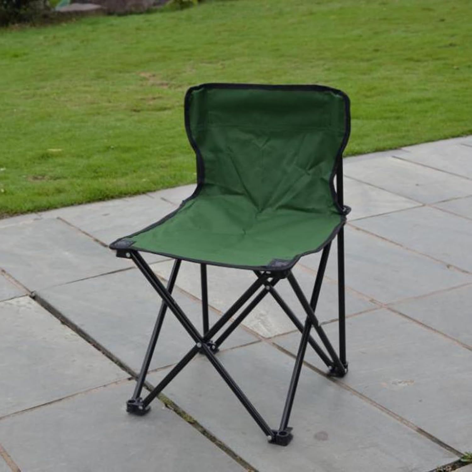 Folding Chair Portable Folding Camping Chair With Backrest Compact Size