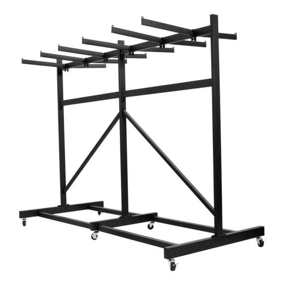 Folding Triangular Rack Folding Chair Rack,661Lbs Capacity Heavy Metal Folding Chair Rack with ...