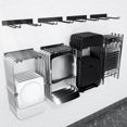 thumbnail image 1 of Wall Mount Folding Chair Rack, Garden Tool Hanger for Garage, Patio, Beach & Camping – 4-Piece Organizer, Holds 480 lbs, Heavy Duty Storage Solution, 1 of 7