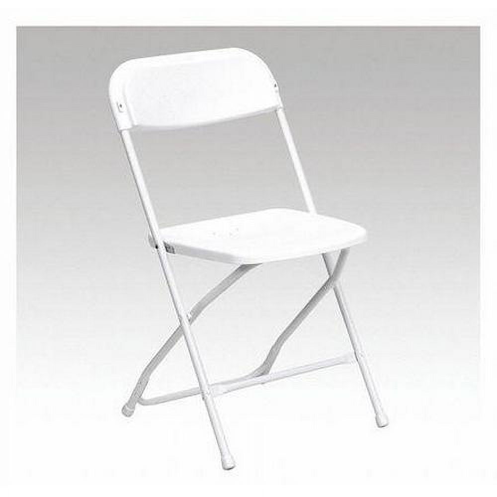 Folding Chair White Plastic Event Chair