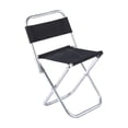 thumbnail image 1 of Folding Chairs for Outside,Lightweight Breathable Casual Back Chair,Portable Anti Rust Metal Camping Stool for Camping Fishing & BBQ, 1 of 7