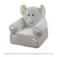 thumbnail image 1 of Folding Children'S Sofa Backrest Armchair 2 In 1 Folding Children'S Sofa Cute Cartoon Lazy Sofa Baby Chairs Comfy Foldable Couch & Reading Chair Without Padding Or Padding Core Sofa Cover Home Decor, 1 of 5