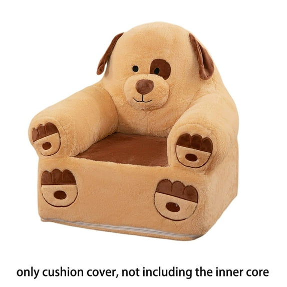 Folding Children's Sofa Backrest Armchair 2 In 1 Folding Children's Sofa Cute Cartoon Lazy Sofa Baby Chairs Comfy Foldable Couch & Reading Chair Without Padding Or Padding Core Sofa Cover