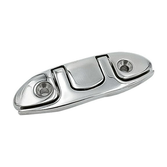 Folding Cleat Mount Mooring Deck Cleat Dock Anchor Clamp Polished 316 Marine Stainless Steel Boat Hardware ,Easy to Install
