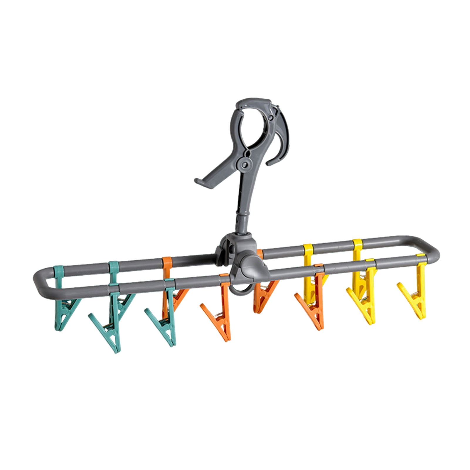 Folding Clothes Drying Rack Compact Laundry Organizer 360-degree ...