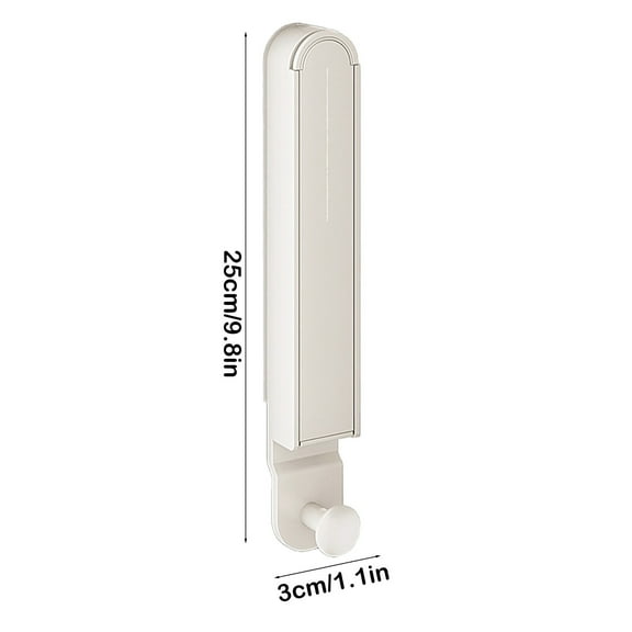 Folding Clothes Drying Rack Telescoping Rod No Drill Mount Space Saving Design For Balcony Window Indoor Use Rustproof Aluminum Holds 15lbs Compact Storage Laundry Solution Apartment Essential