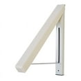 thumbnail image 1 of Folding Clothes Hanger Wall Mounted Retractable Clothes Rack, 1 of 5