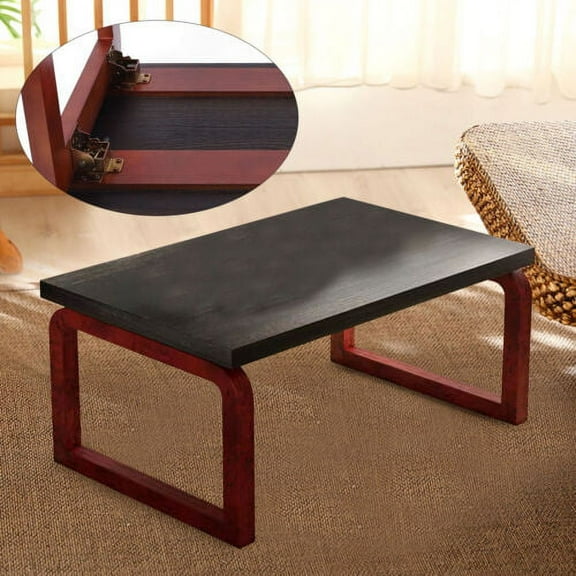Folding Coffee Table Modern Wooden Home Laptop Coffee Tea Picnic Furniture Table