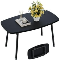 Folding Coffee Table  Small Coffee Tables for Living Room Portable Simple Modern Center Table for Small Spaces, No Assembly