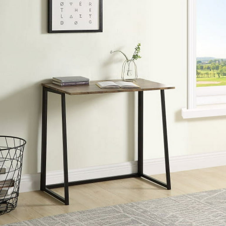Folding computer desk sales walmart