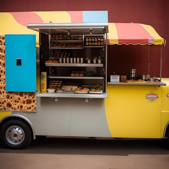 Folding Concession Shelf 48" x 12", Stainless Steel Drop Down Folding Serving Food Serving Stand for Concession Windows