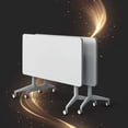 thumbnail image 1 of Folding Conference Table with Wheels 2 Pack 70.8 Inch Flip Top Mobile Training Tables Heavy Duty Spliceable Modular Meeting Room Desk for Office, 1 of 6