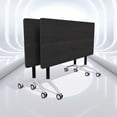 thumbnail image 1 of Folding Conference Room Tables, Mobile Training Table Modern Modular Flip Top Meeting Tables, Conference Room Table with Wheels for Home Office Classr (1915F 2Pack 55.1inch), 1 of 6