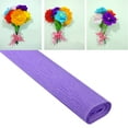 Folding Crinkled Crepe Paper DIY Flower Wrapping Kids Supply Building
