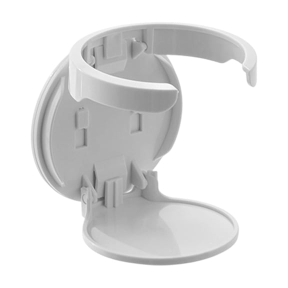 Folding Cup Holder For Desks, Cabinets, And Cabinets; Water Cup Storage Rack For Home And Dormitory Use; No Drilling Required; Wall-mounted Rack.(One Size,White)