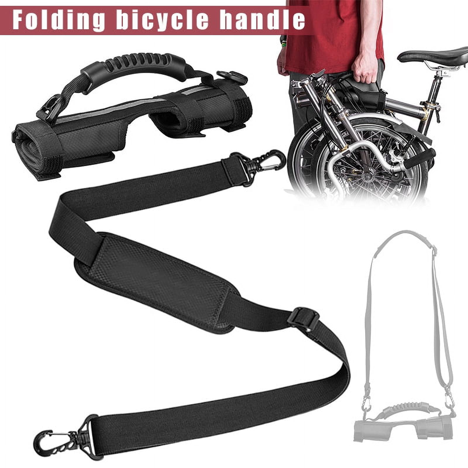 Folding bike on sale carry strap