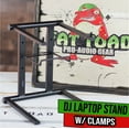 thumbnail image 1 of Folding DJ Laptop Stand - Computer Table Top PC Rack Clamp Mount Holder PA Gear, 1 of 15