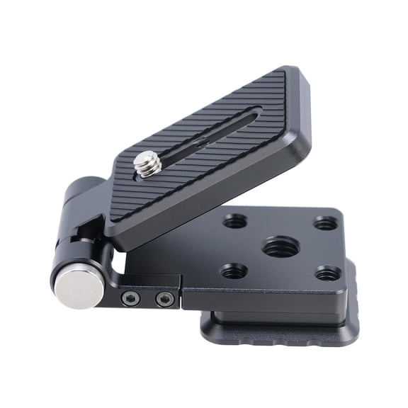 Folding DSLR Camera L Bracket Adjust Angles, Cameras Quick Release Plate Suitable for Various Cameras Stabilizers