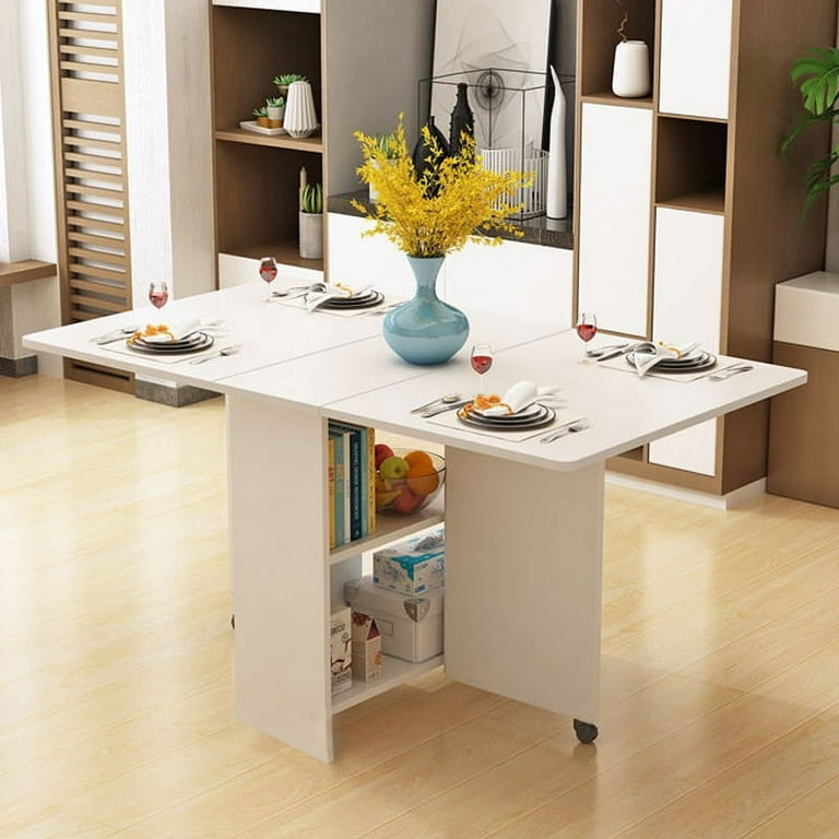 Folding storage 2025 table and chairs