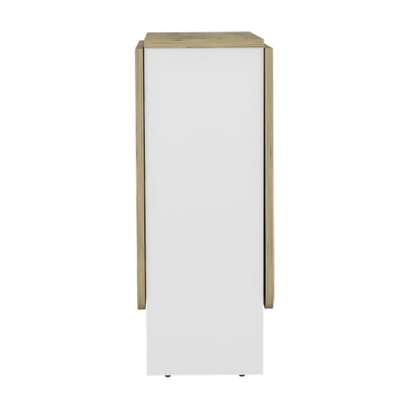 Folding Dining Work Table White / , Robust Build For Long-term Use, 58.7"w X 23.6"d 30.9"h, Folds Easily To A Slim 12.3"w 30.9"h Space & Strong And Practical, Save