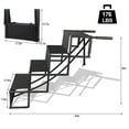 Folding Dog Pet Steps Ramp Stairs Car Boot Portable Ladder for High