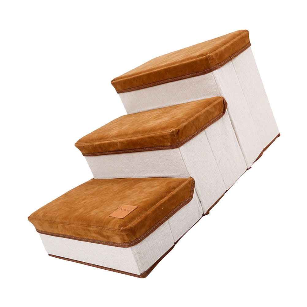 Folding Dog Stairs Pet Steps for Small Dogs High Beds Foldable Ladder Collapsible