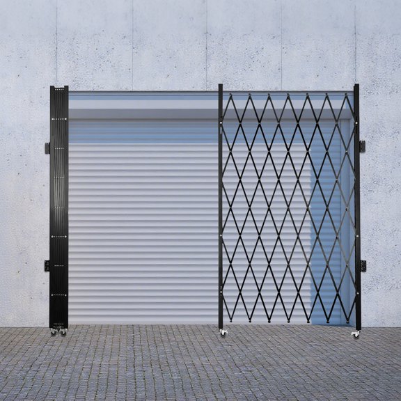 Folding Door Expand Gate, Double Folding Security Gate, Security Scissor Gates