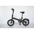 Folding Electric Bike Adults, 250W Motor Ebike with 16" Fat Tire