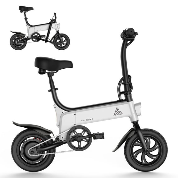 Folding Electric Bike for Adults and Teens – 14" E-Bike with 750W Peak Motor, 20 MPH Speed, 20 Mile Range, 36V/7.8Ah Battery, LED Display & App Control – UL2849 Certified Foldable Ebike
